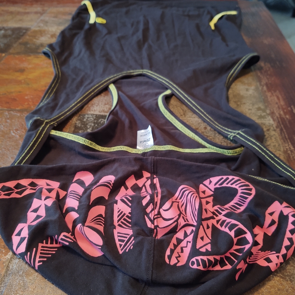 Zumba Fitness Hooded Racerback